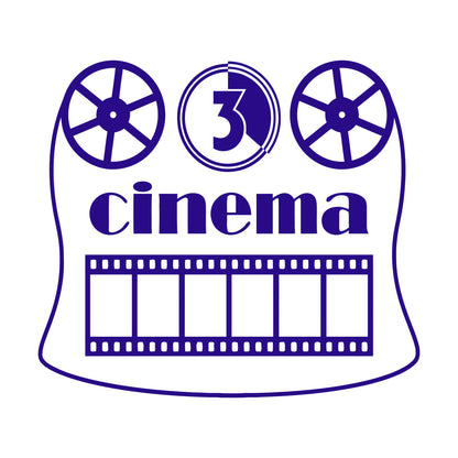 Fine Carving Stickers Cinema Strip Fan Film Movie Theatre Art Mural Painting