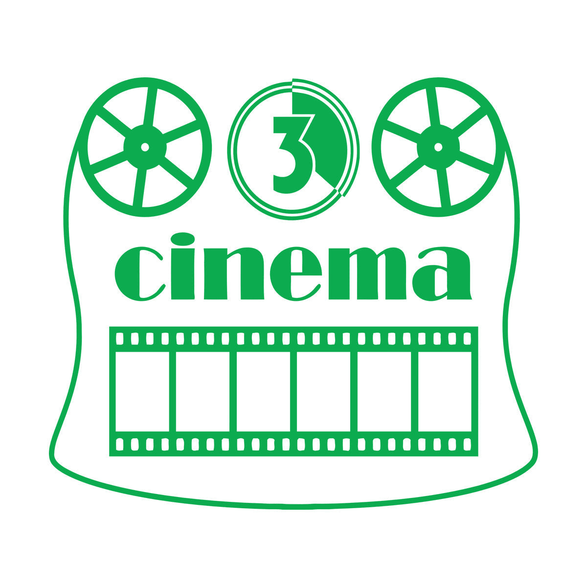 Fine Carving Stickers Cinema Strip Fan Film Movie Theatre Art Mural Painting