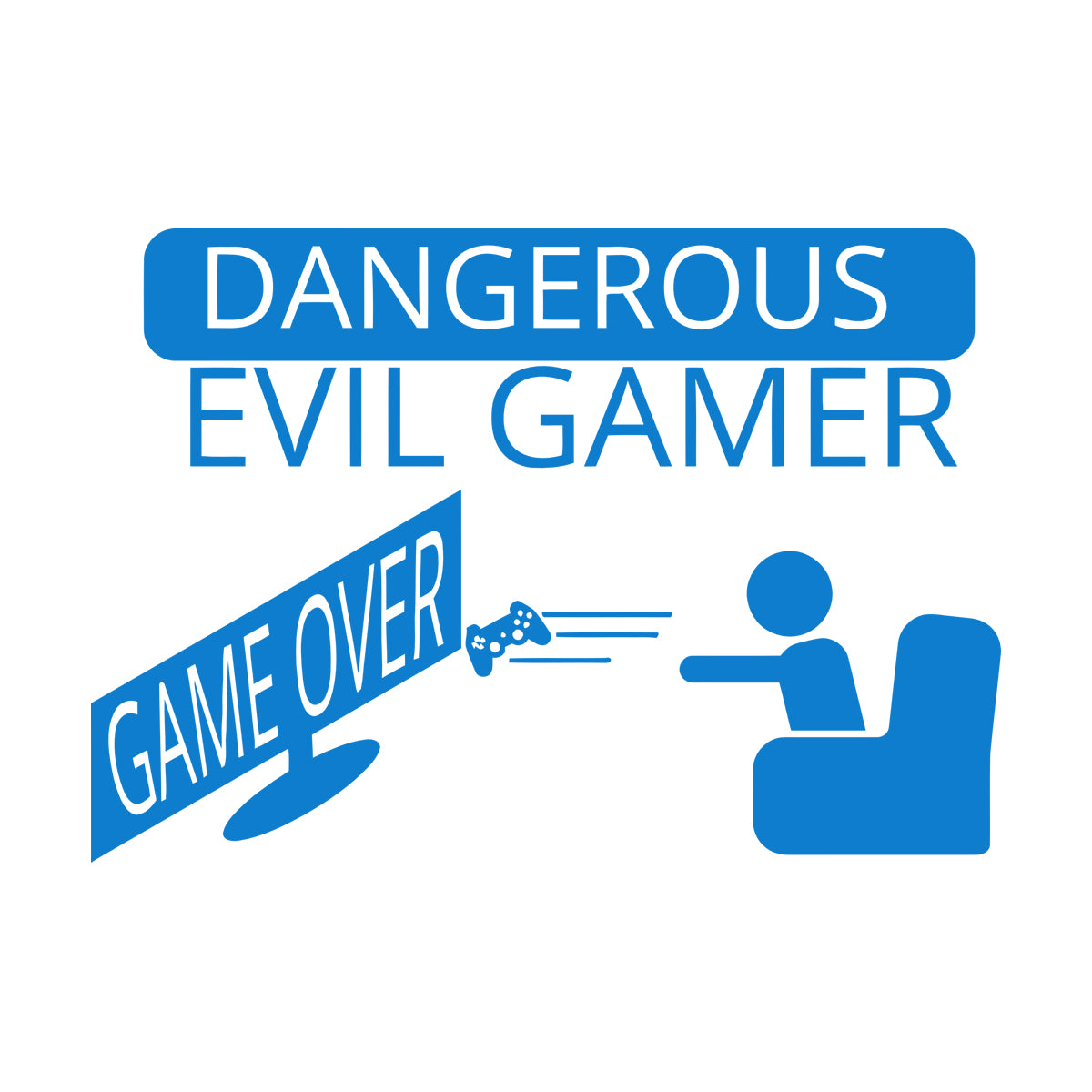 Fine Carving Decals Game Over Joystick Gaming Boy'S Tattoo Culture