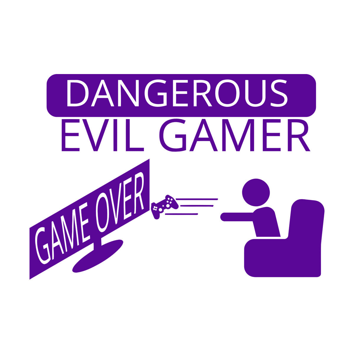 Fine Carving Decals Game Over Joystick Gaming Boy'S Tattoo Culture