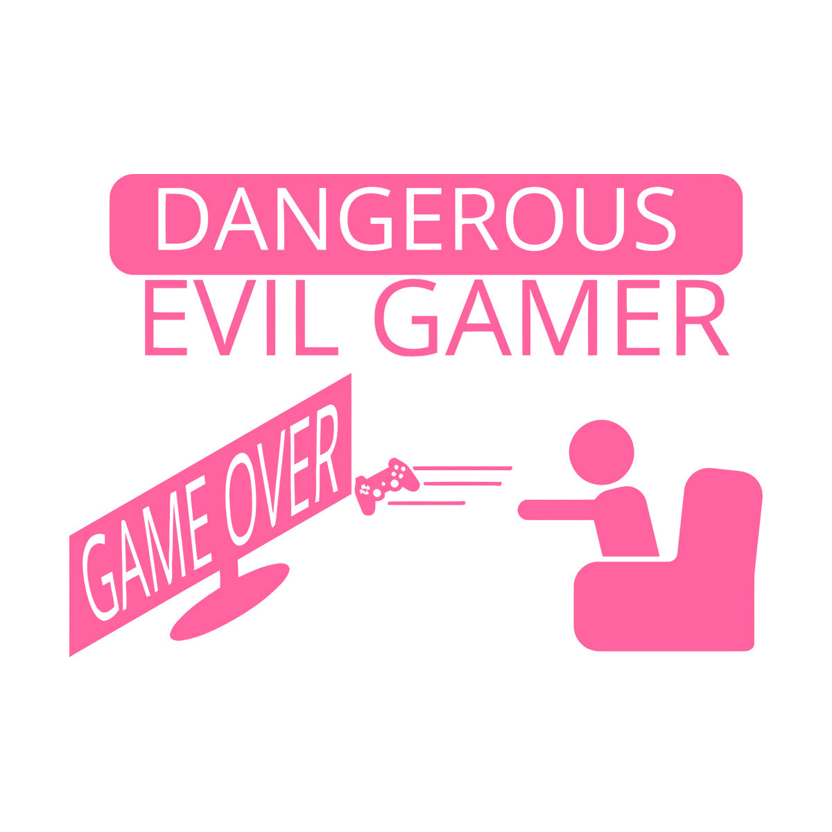 Fine Carving Decals Game Over Joystick Gaming Boy'S Tattoo Culture