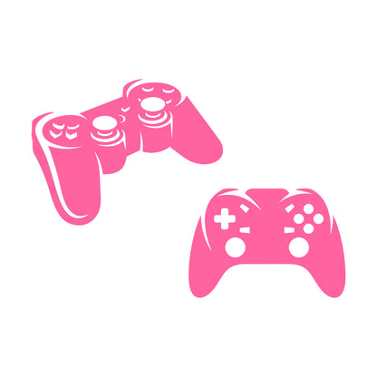 Wall Decals Pvc Game Joystick Console Teen Boys Zone Wall Beautification