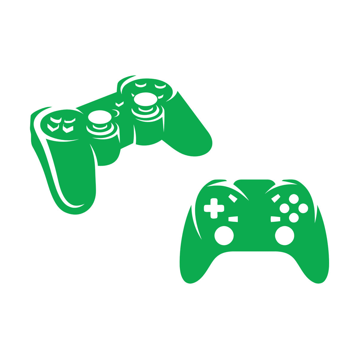 Wall Decals Pvc Game Joystick Console Teen Boys Zone Wall Beautification