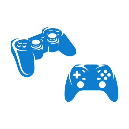 Wall Decals Pvc Game Joystick Console Teen Boys Zone Wall Beautification