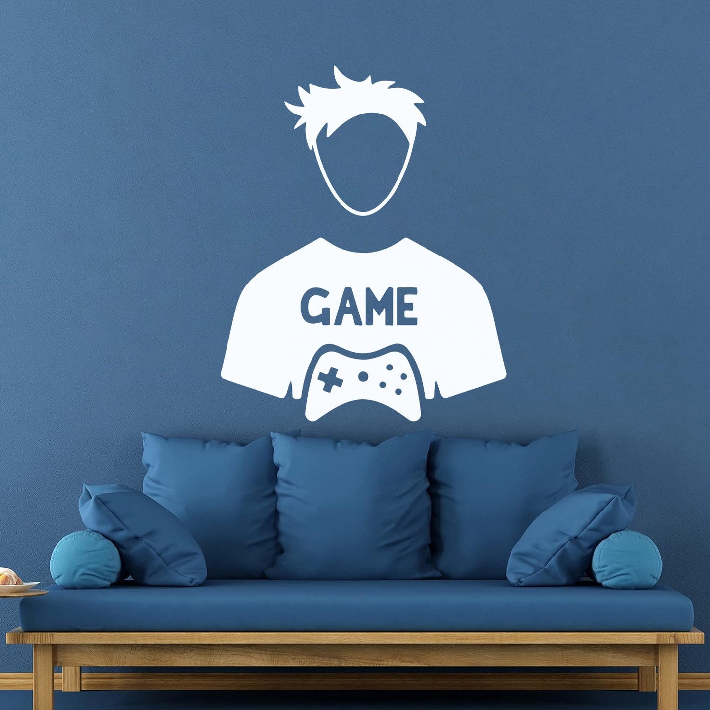 Fine Carving Decals Game Video Game Kids Boy Play Art Mural Painting