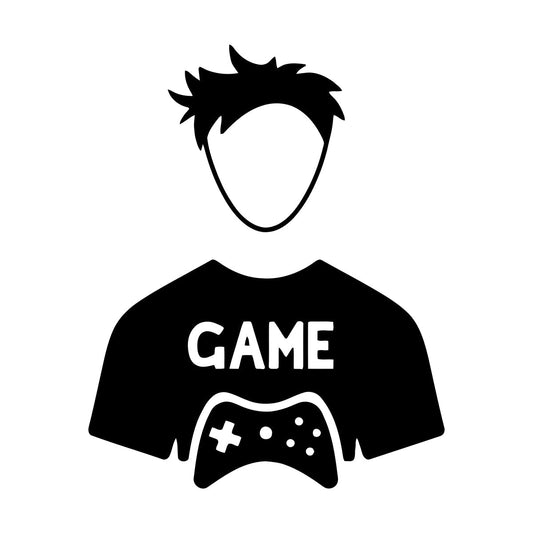 Fine Carving Decals Game Video Game Kids Boy Play Art Mural Painting