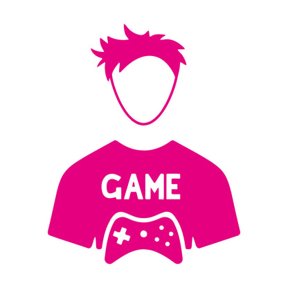 Fine Carving Decals Game Video Game Kids Boy Play Art Mural Painting