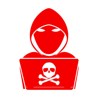 Vinyl Wall Stickers Hacker Cyber Security Laptop Computer Multiple Size Options