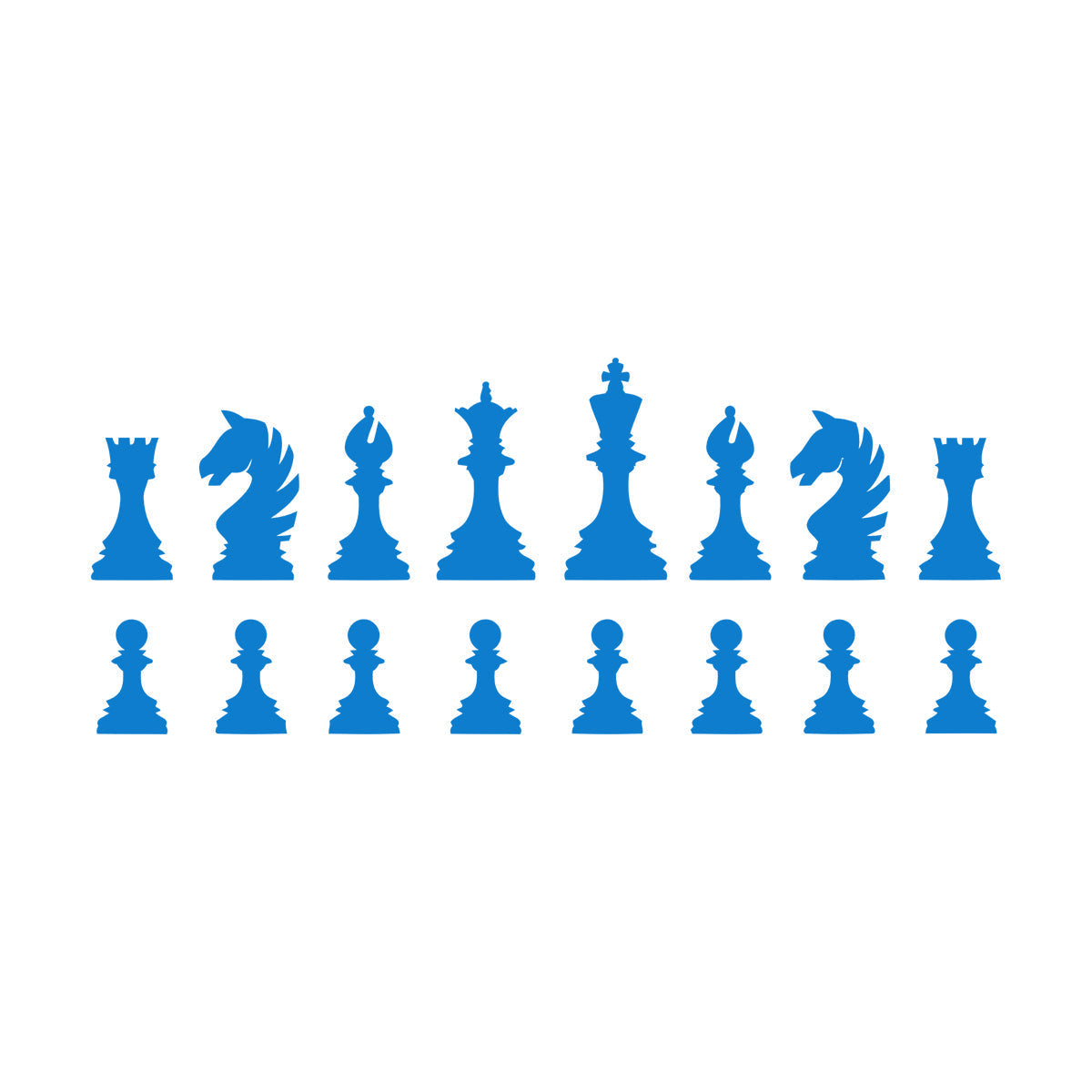 Wall Stickers Intellectual Board Game Sports Chess Pieces Club Pawn Queen Window Decals