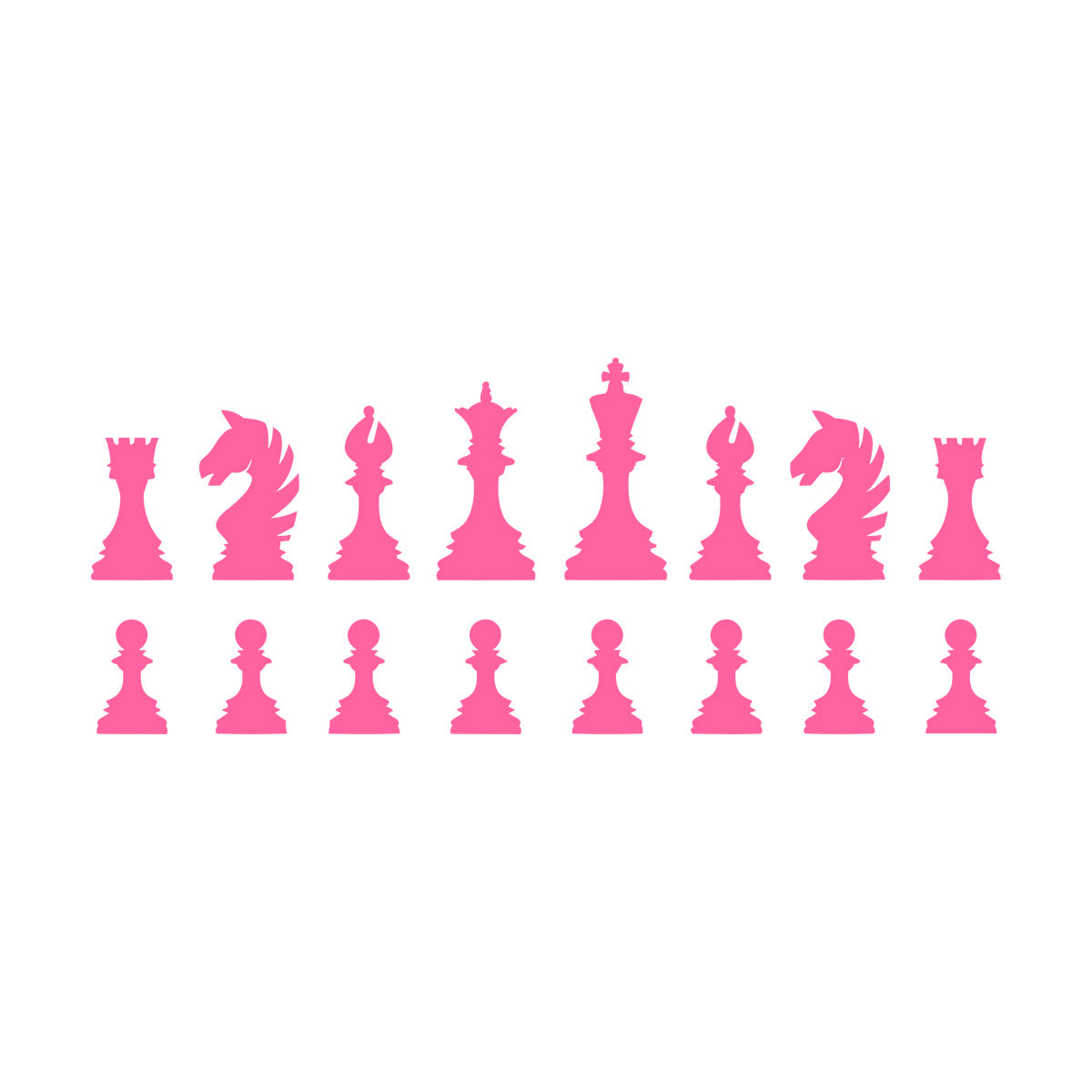 Wall Stickers Intellectual Board Game Sports Chess Pieces Club Pawn Queen Window Decals