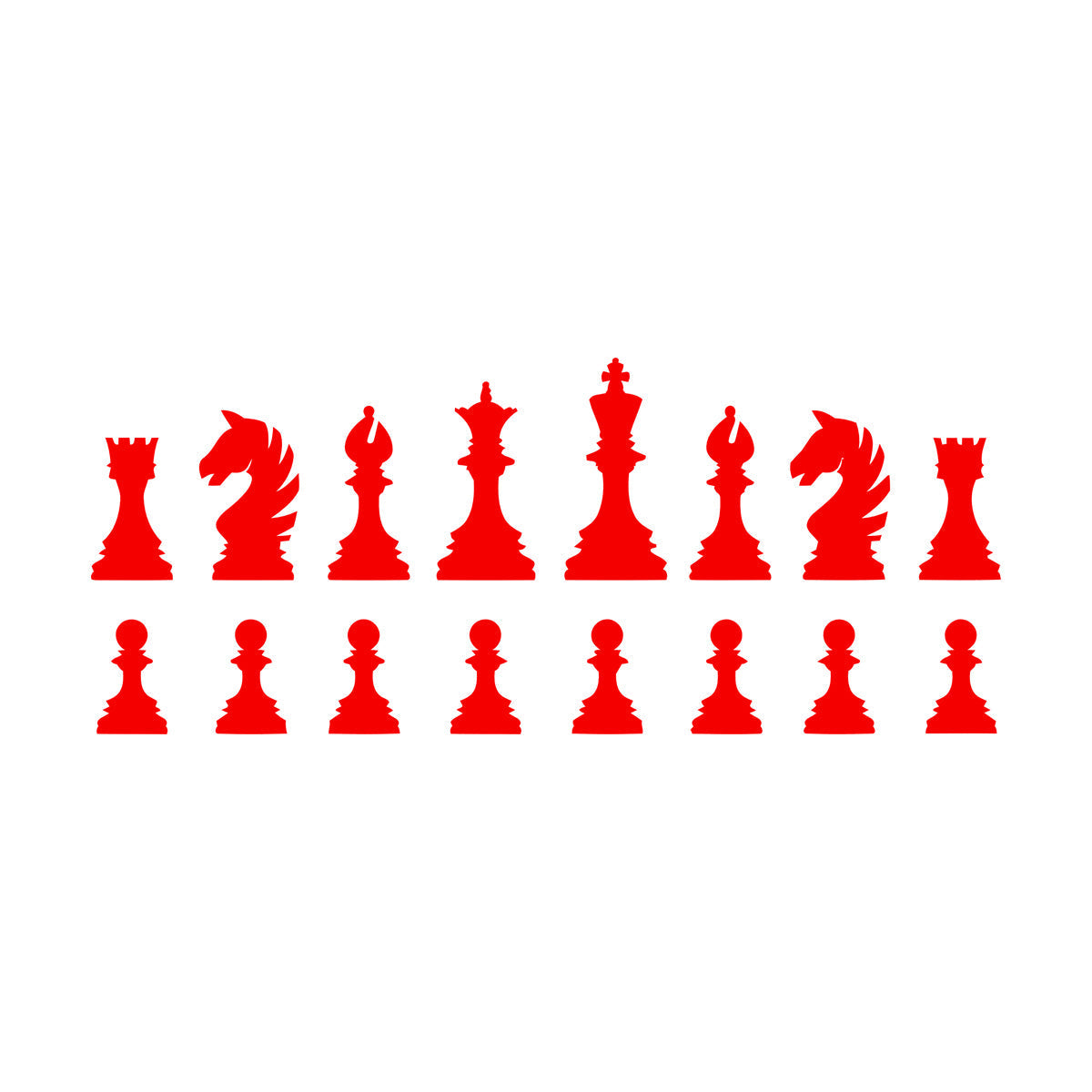 Wall Stickers Intellectual Board Game Sports Chess Pieces Club Pawn Queen Window Decals