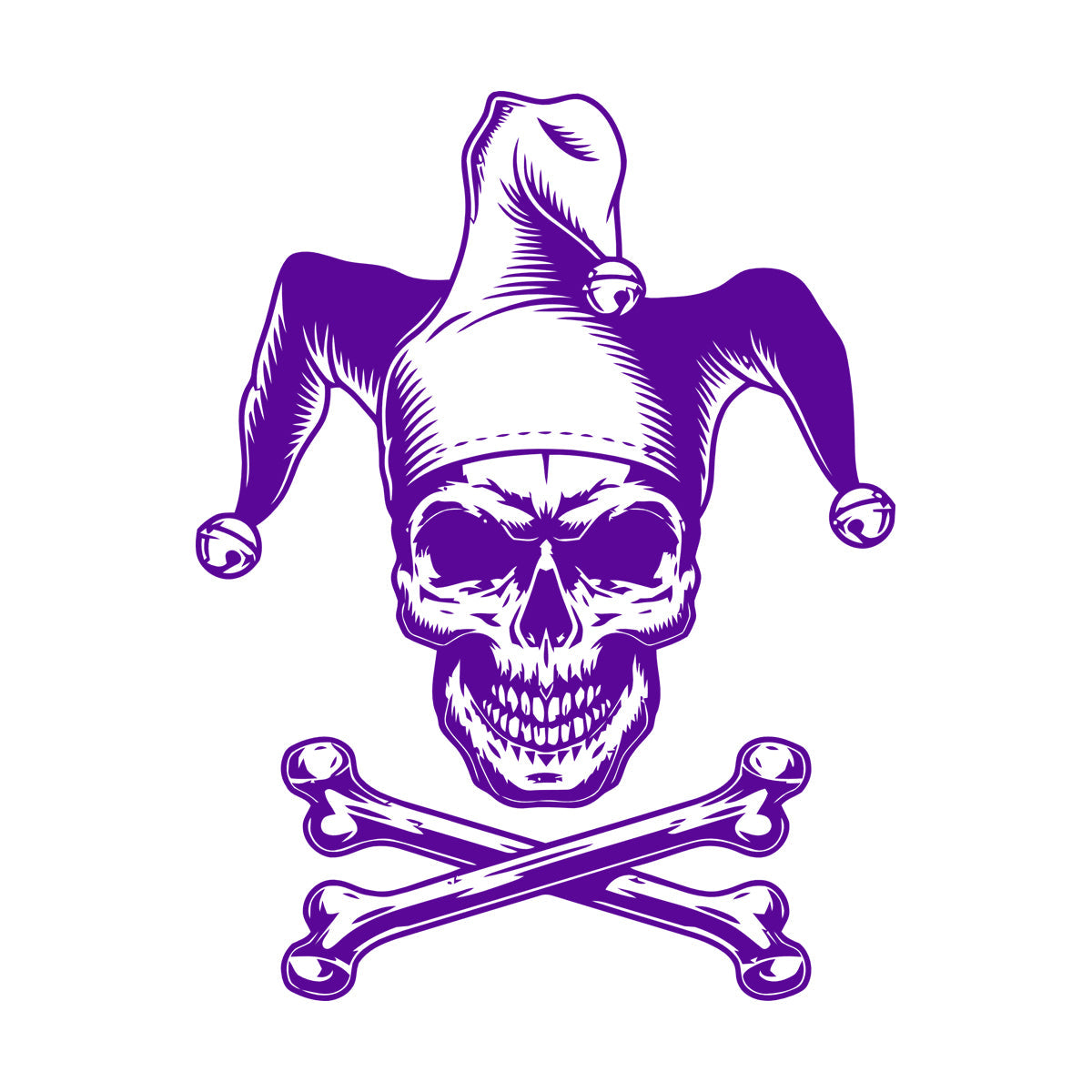 Lettering Decals Joker Skeleton Skull Bones Gambling Removable Without Leaving Glue