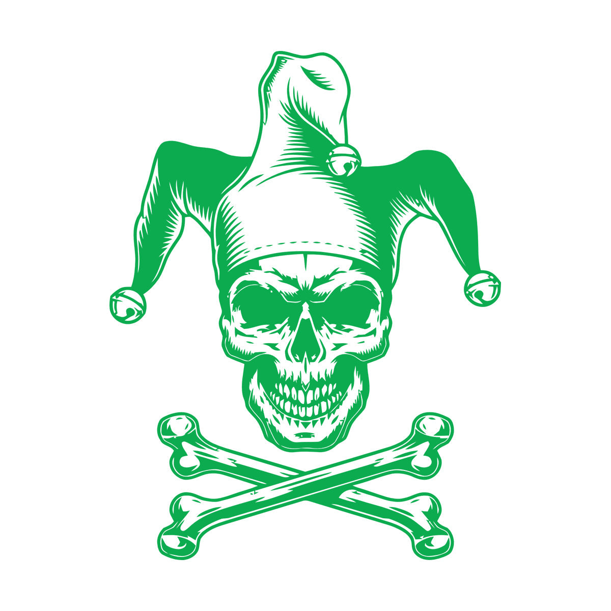 Lettering Decals Joker Skeleton Skull Bones Gambling Removable Without Leaving Glue