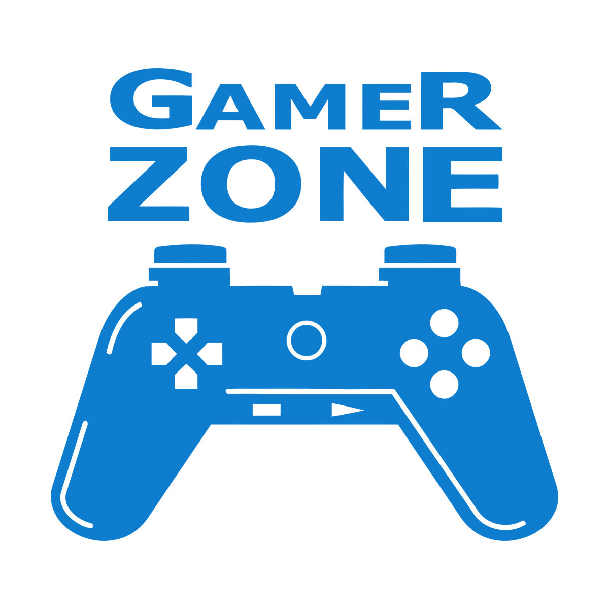 Wall Stickers Paster Paper Joystick Gaming Teen Boys Game Zone It Won'T Fall Off