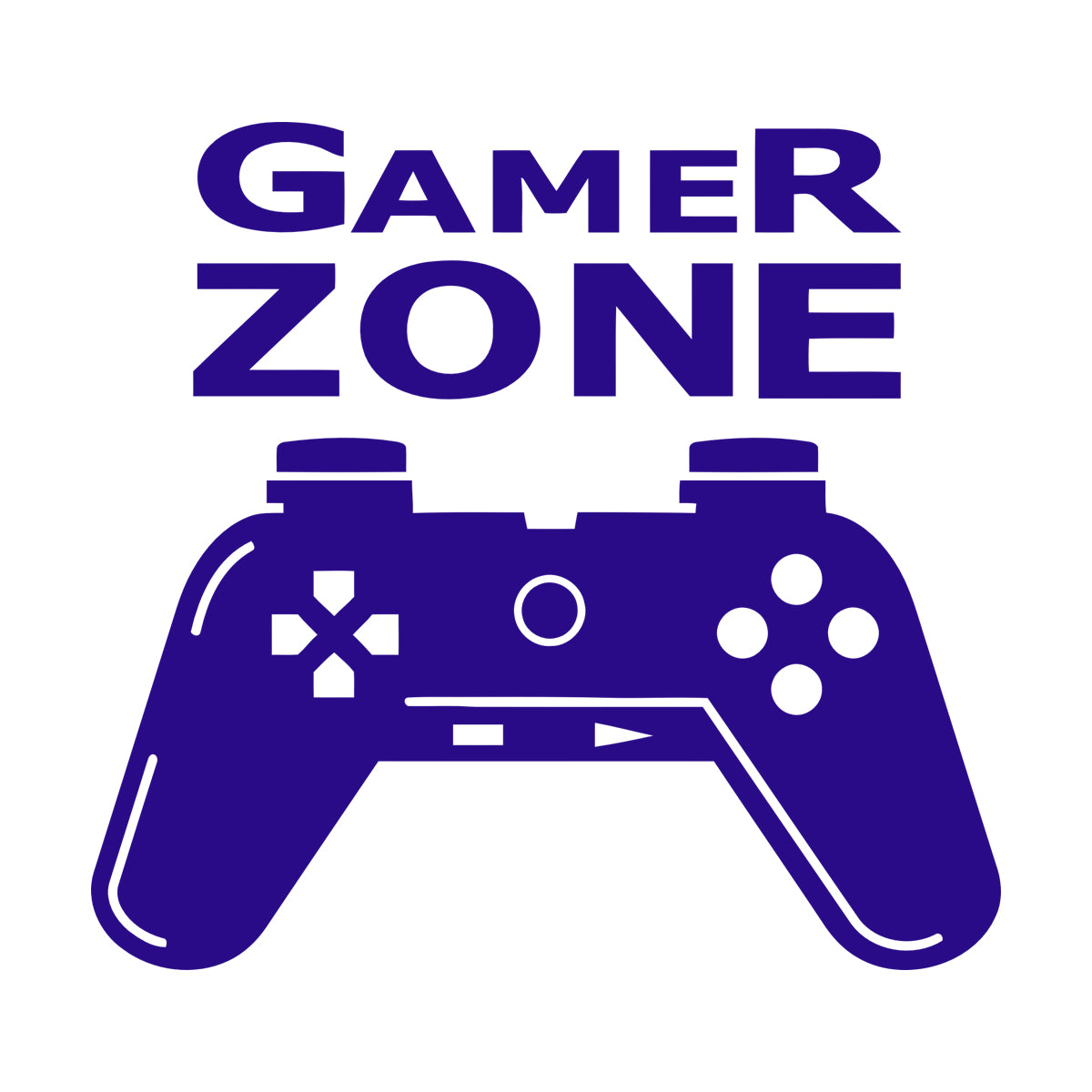 Wall Stickers Paster Paper Joystick Gaming Teen Boys Game Zone It Won'T Fall Off