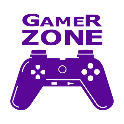 Wall Stickers Paster Paper Joystick Gaming Teen Boys Game Zone It Won'T Fall Off