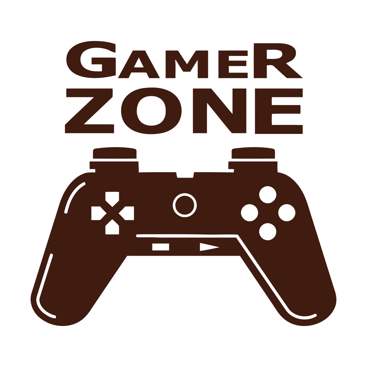 Wall Stickers Paster Paper Joystick Gaming Teen Boys Game Zone It Won'T Fall Off