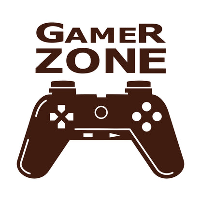 Wall Stickers Paster Paper Joystick Gaming Teen Boys Game Zone It Won'T Fall Off