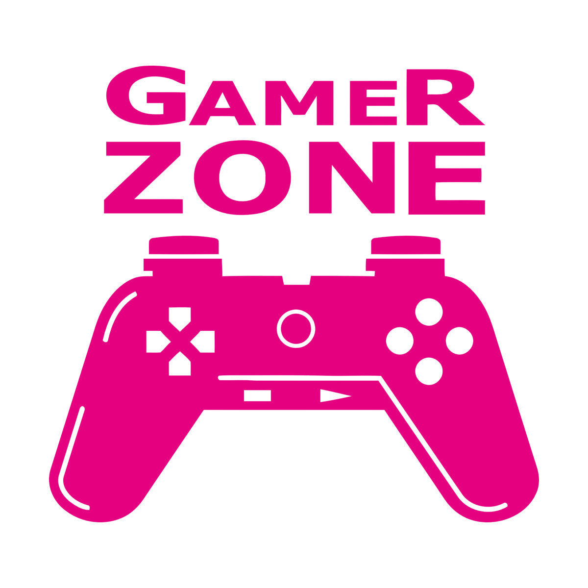 Wall Stickers Paster Paper Joystick Gaming Teen Boys Game Zone It Won'T Fall Off