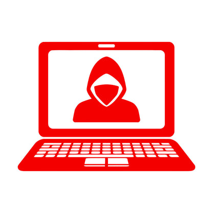 Wall Vinyl Sticker Decor Hacker Laptop Internet It Technology Programmer Multiple Size Options