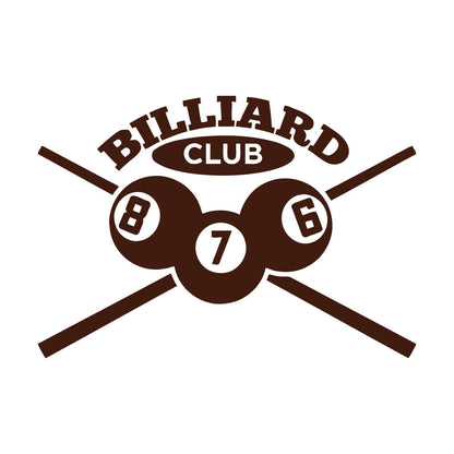 Fine Carving Decals Billiards Club Cue Balls Poolroom Personalized Customization