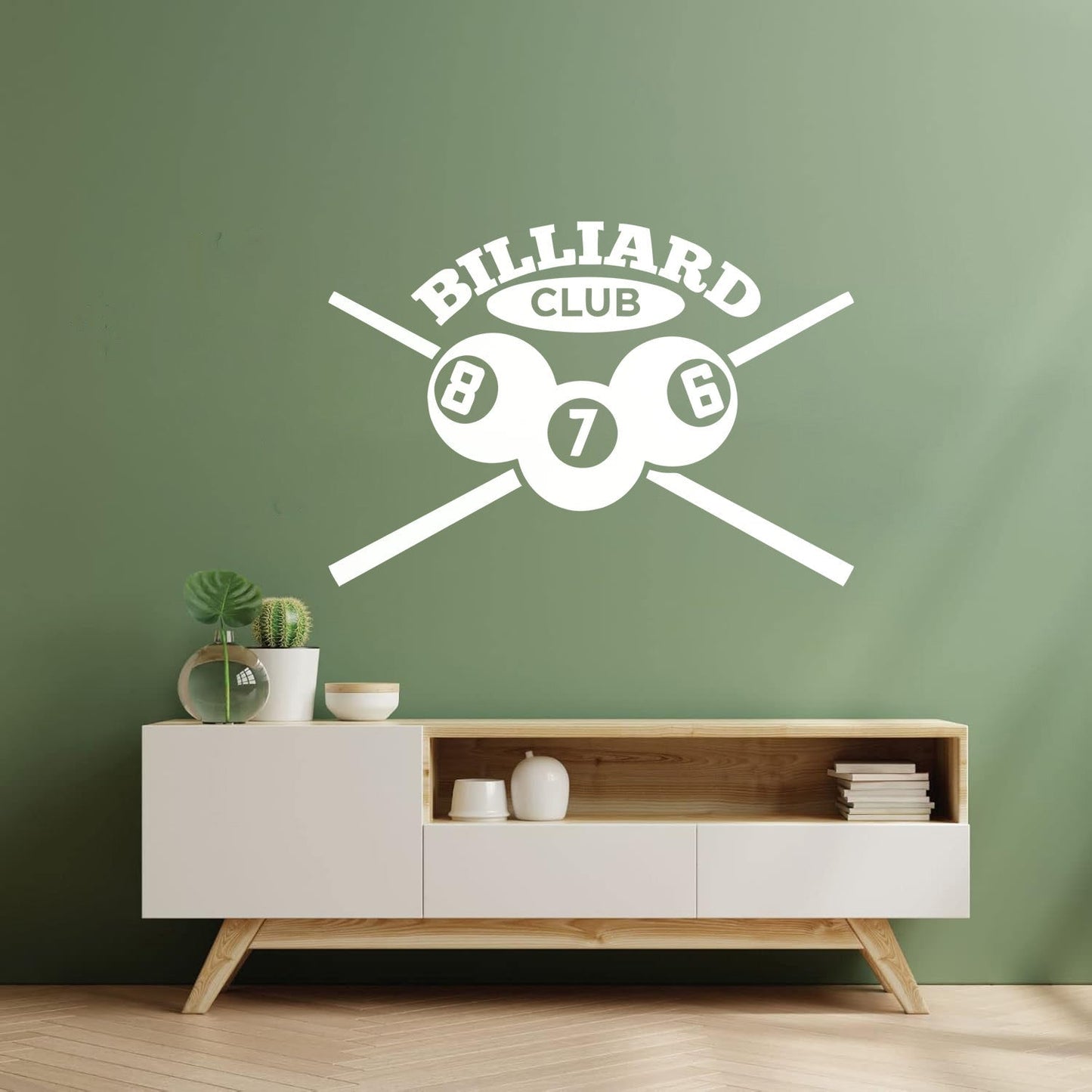 Fine Carving Decals Billiards Club Cue Balls Poolroom Personalized Customization