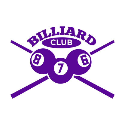 Fine Carving Decals Billiards Club Cue Balls Poolroom Personalized Customization