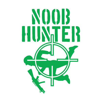Vinyl Art Sticker Noob Hunter Game Video Games Shooting Waterproof