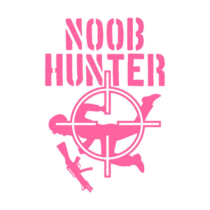 Vinyl Art Sticker Noob Hunter Game Video Games Shooting Waterproof