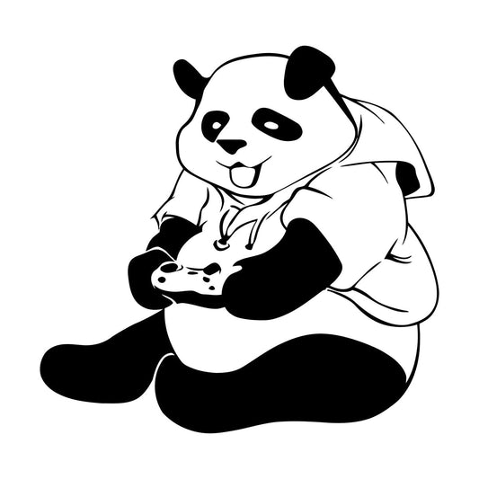 Wall Decals Pvc Panda Game Teen Video Game Can Modify And Add Information