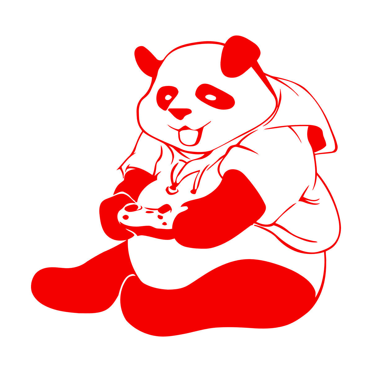 Wall Decals Pvc Panda Game Teen Video Game Can Modify And Add Information