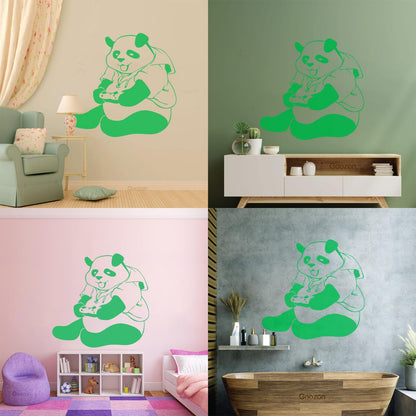 Wall Decals Pvc Panda Game Teen Video Game Can Modify And Add Information