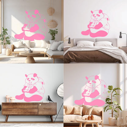 Wall Decals Pvc Panda Game Teen Video Game Can Modify And Add Information