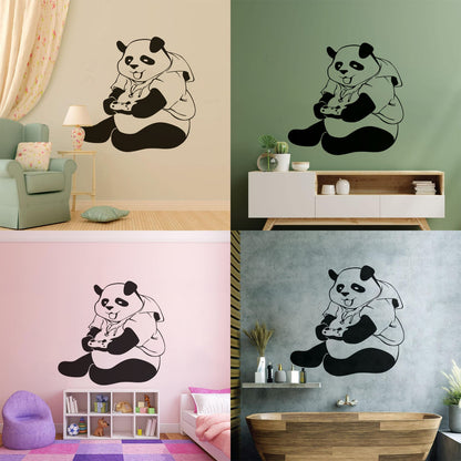 Wall Decals Pvc Panda Game Teen Video Game Can Modify And Add Information