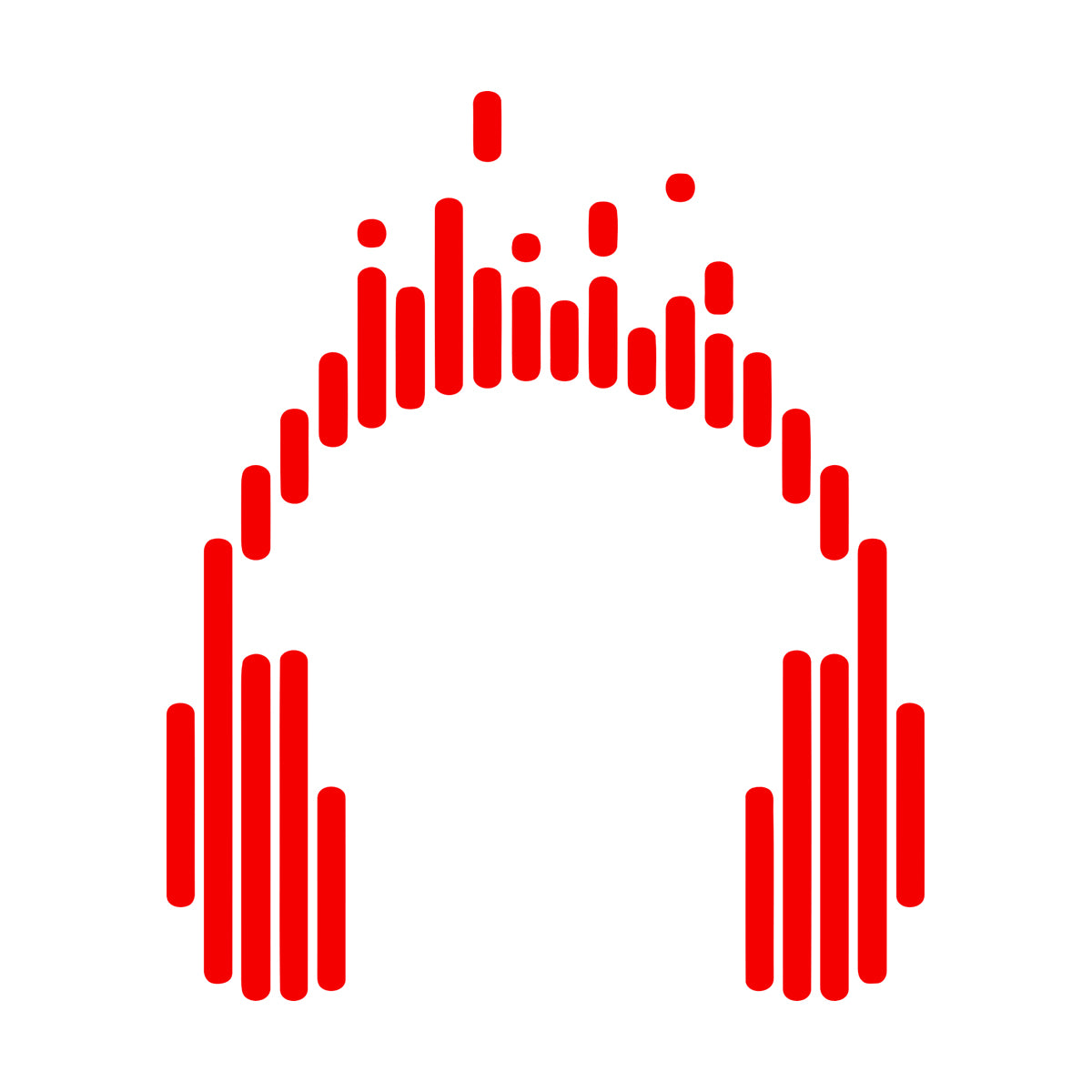 Vinyl Art Sticker Headphones Music Play Dj Teen Listen Songs Easy Installation