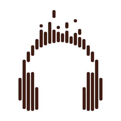 Vinyl Art Sticker Headphones Music Play Dj Teen Listen Songs Easy Installation