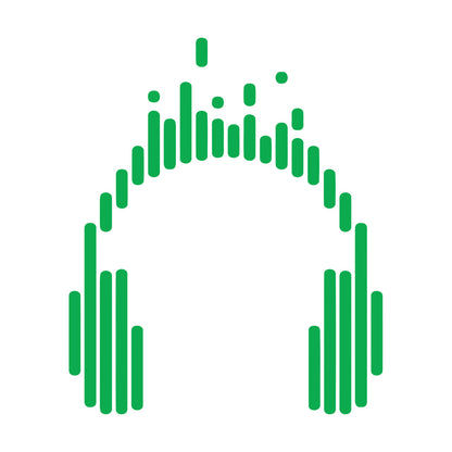 Vinyl Art Sticker Headphones Music Play Dj Teen Listen Songs Easy Installation