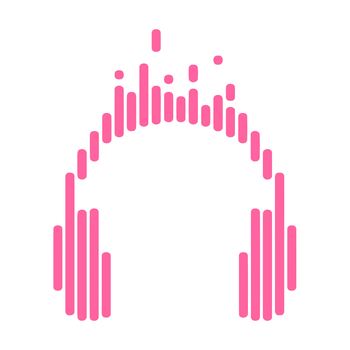 Vinyl Art Sticker Headphones Music Play Dj Teen Listen Songs Easy Installation