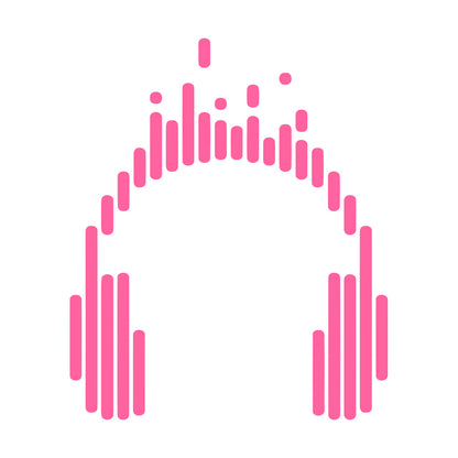 Vinyl Art Sticker Headphones Music Play Dj Teen Listen Songs Easy Installation