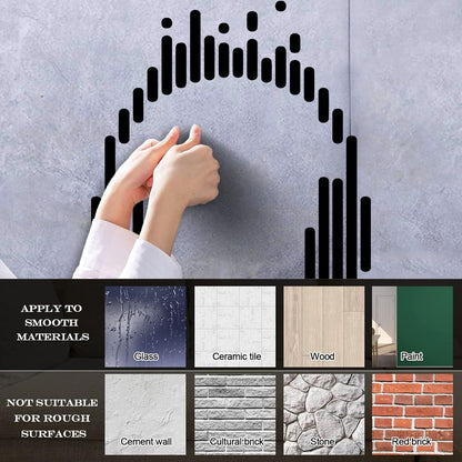 Vinyl Art Sticker Headphones Music Play Dj Teen Listen Songs Easy Installation