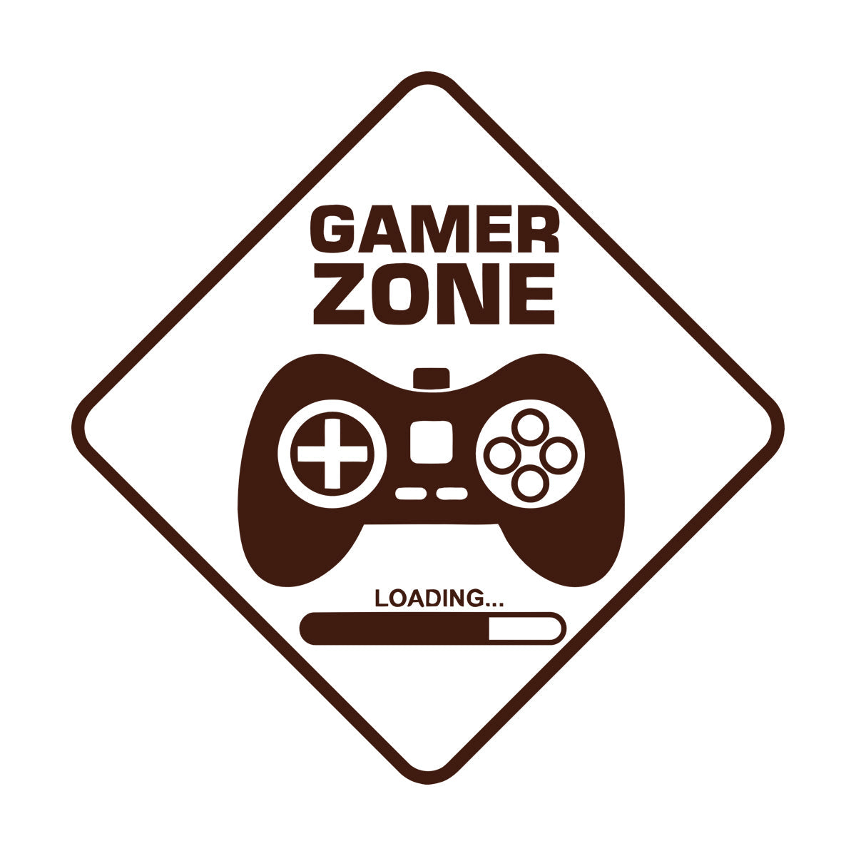 Engraving Stickers Playroom Computer Zone Gaming Joystick Art Mural Painting