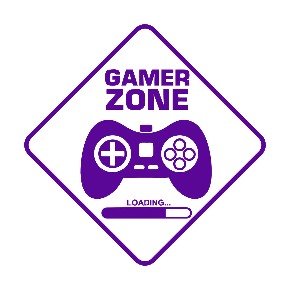 Engraving Stickers Playroom Computer Zone Gaming Joystick Art Mural Painting