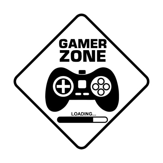 Engraving Stickers Playroom Computer Zone Gaming Joystick Art Mural Painting