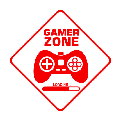 Engraving Stickers Playroom Computer Zone Gaming Joystick Art Mural Painting