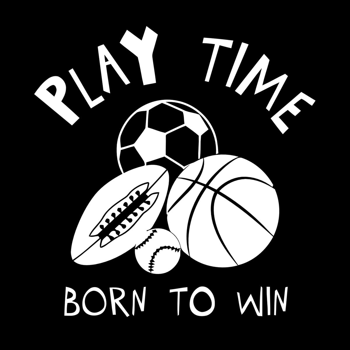 Lettering Stickers Play Time Motivation Words Logo Children'S Playroom It Won'T Fall Off