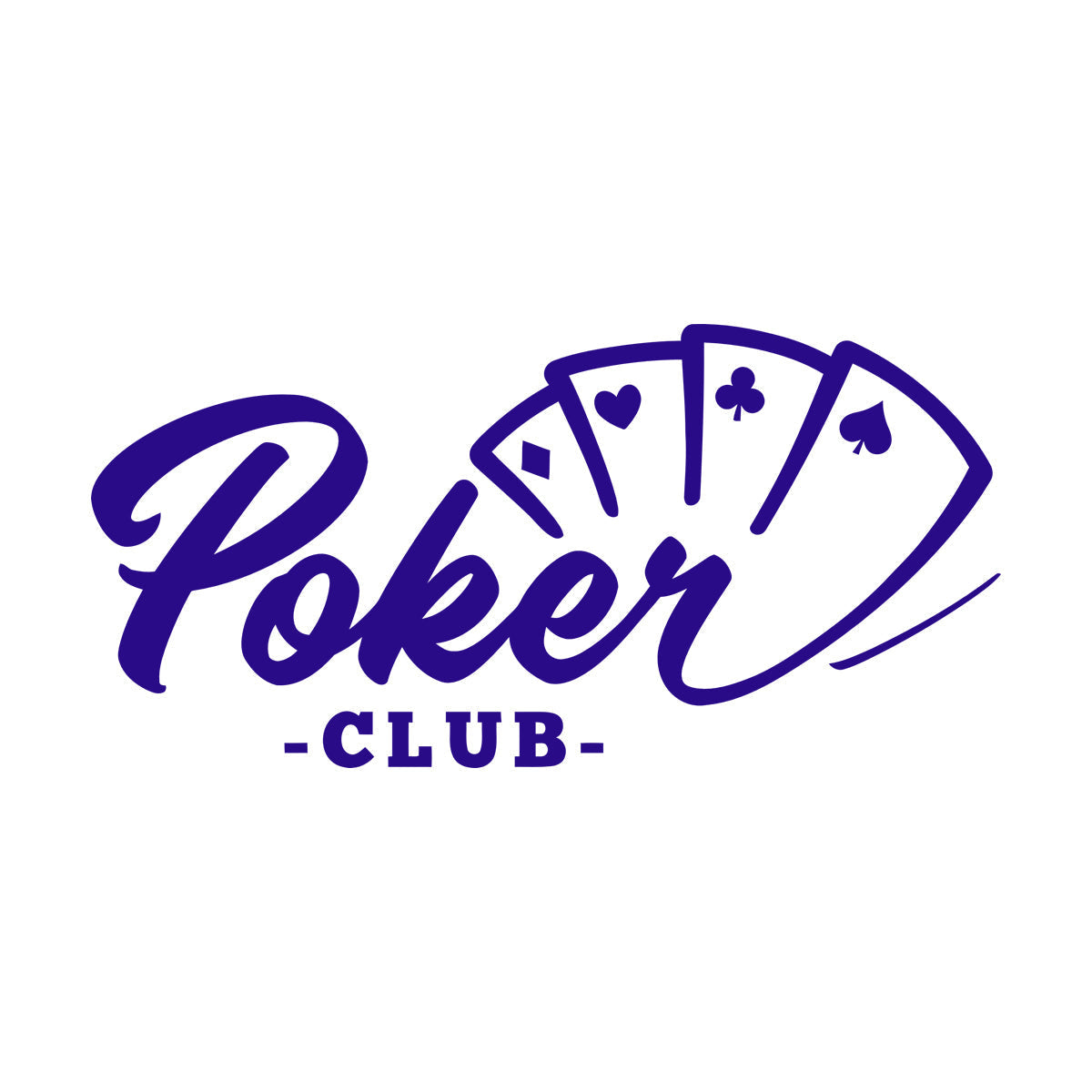 Poker Club Cards Gambling Ace Casino Wall Decals Paster Paper Personalized Customization