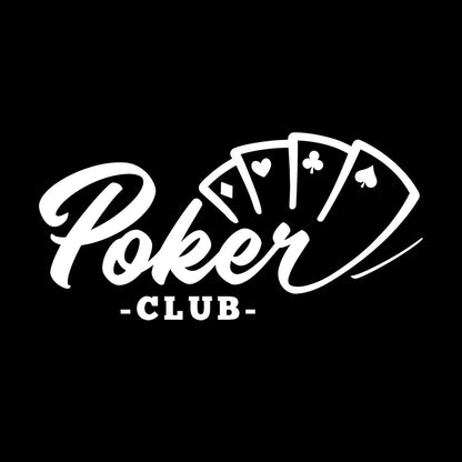 Poker Club Cards Gambling Ace Casino Wall Decals Paster Paper Personalized Customization