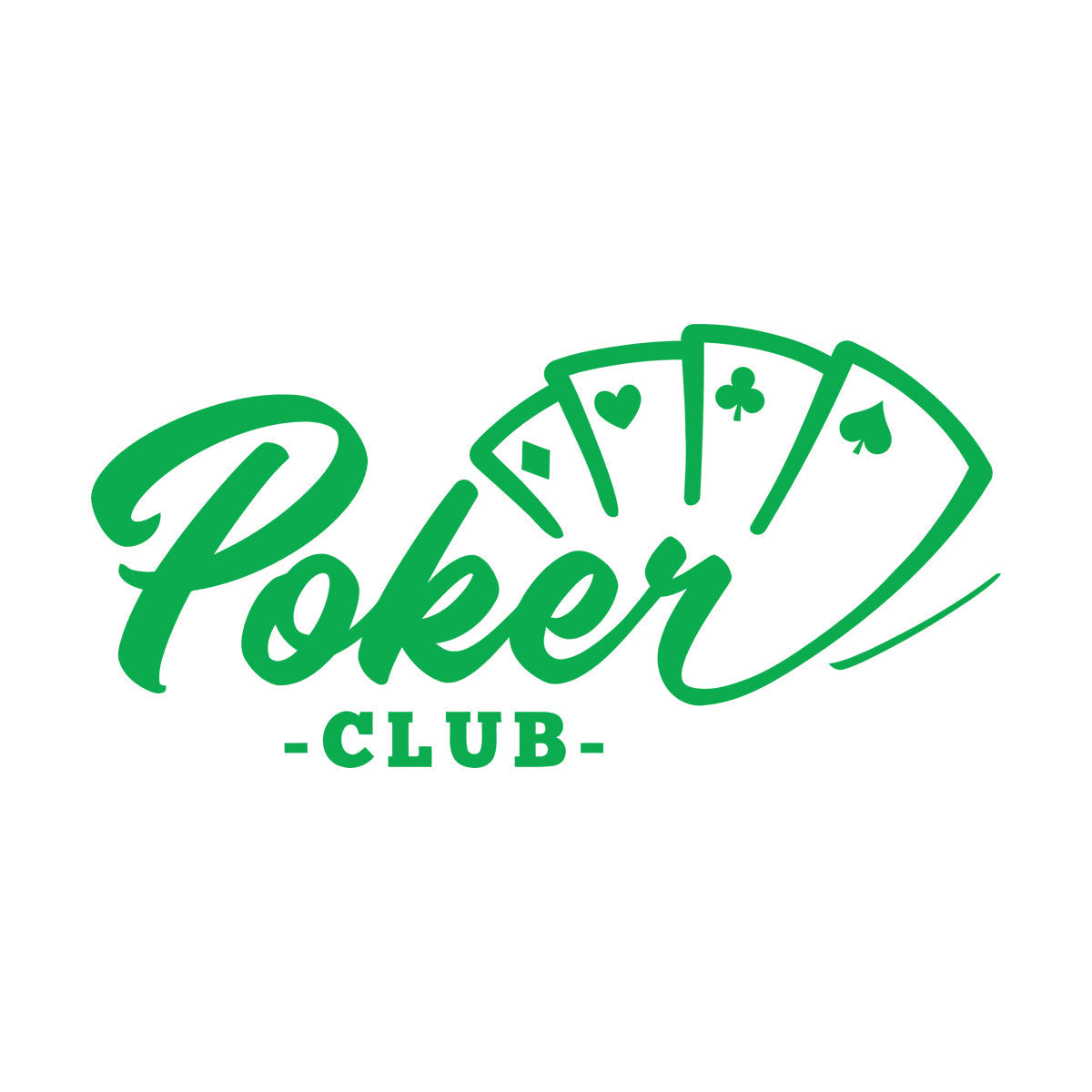 Poker Club Cards Gambling Ace Casino Wall Decals Paster Paper Personalized Customization