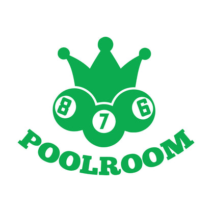 Vinyl Wall Stickers Poolroom Crown Balls Cue Billiards Hobbies Can Modify And Add Information