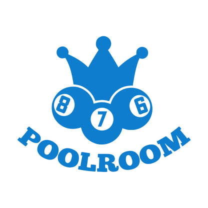 Vinyl Wall Stickers Poolroom Crown Balls Cue Billiards Hobbies Can Modify And Add Information